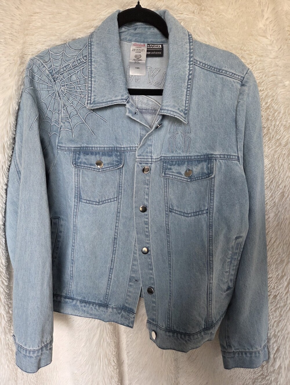 Marvel Spider-Man Denim Jacket